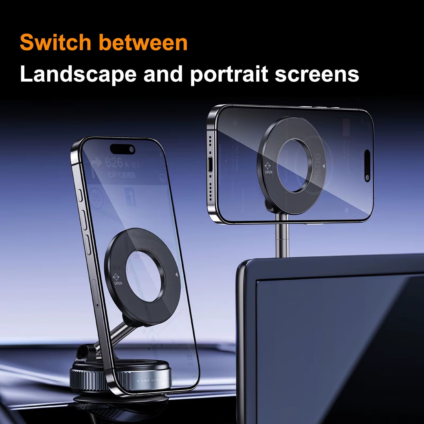 P3lican Nygt MagGrip 360 Car Phone Mount