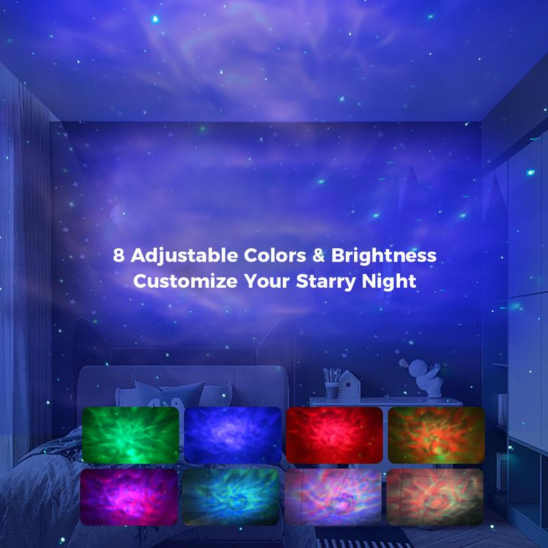P3lican Nygt Galaxy Star Projector – Night Light with Remote, 