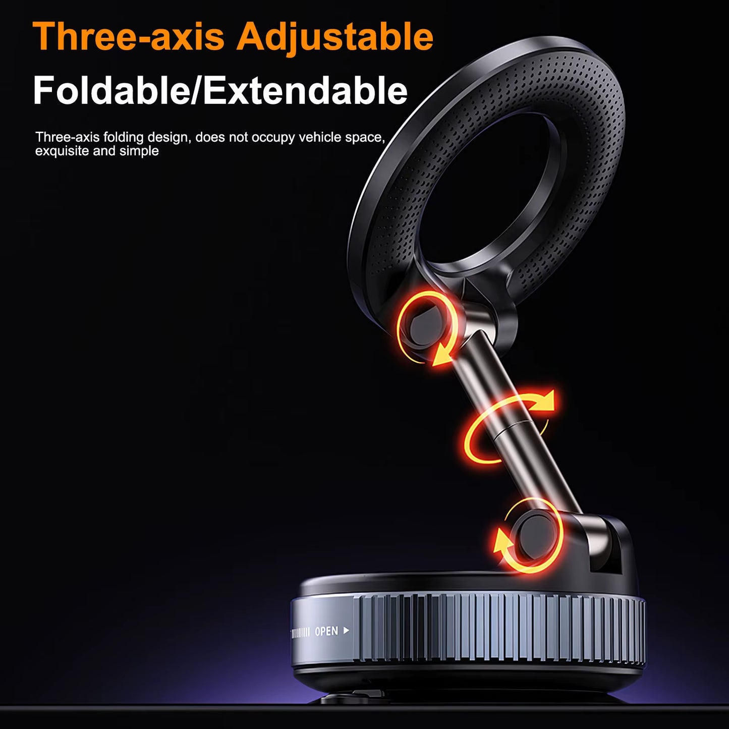 P3lican Nygt MagGrip 360 Car Phone Mount 